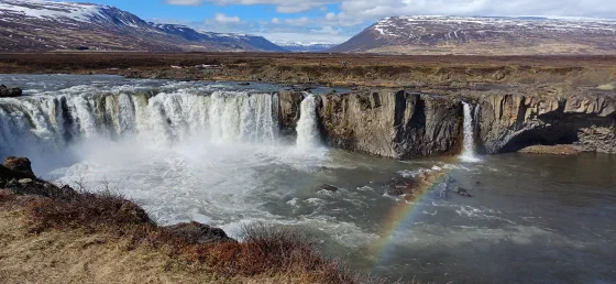 The God of Waterfalls - Goðafoss